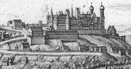 Das Fürstenschloß im Jahre 1627